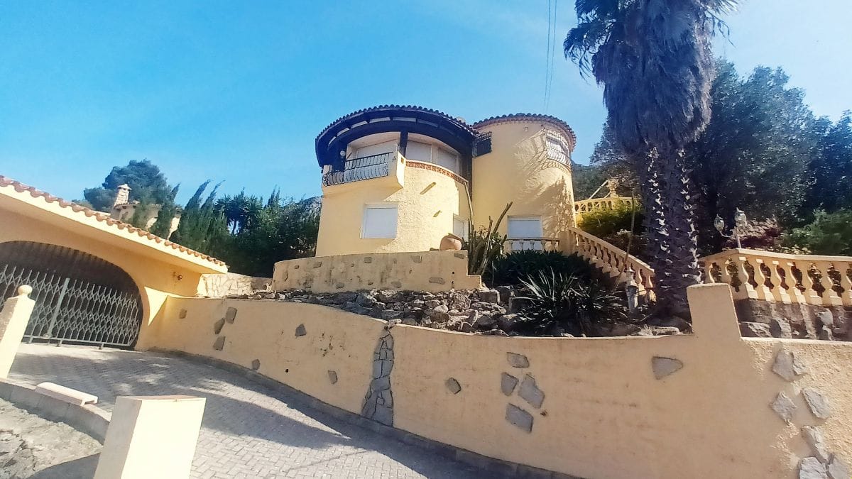 Villa avec vue panoramique sur la mer et Montgó à Denia