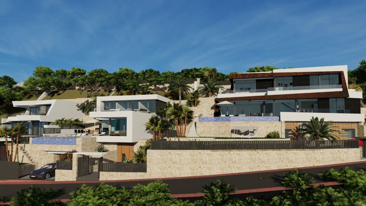 NOUVEAU PROJET DE VILLA MODERNE À CALPE