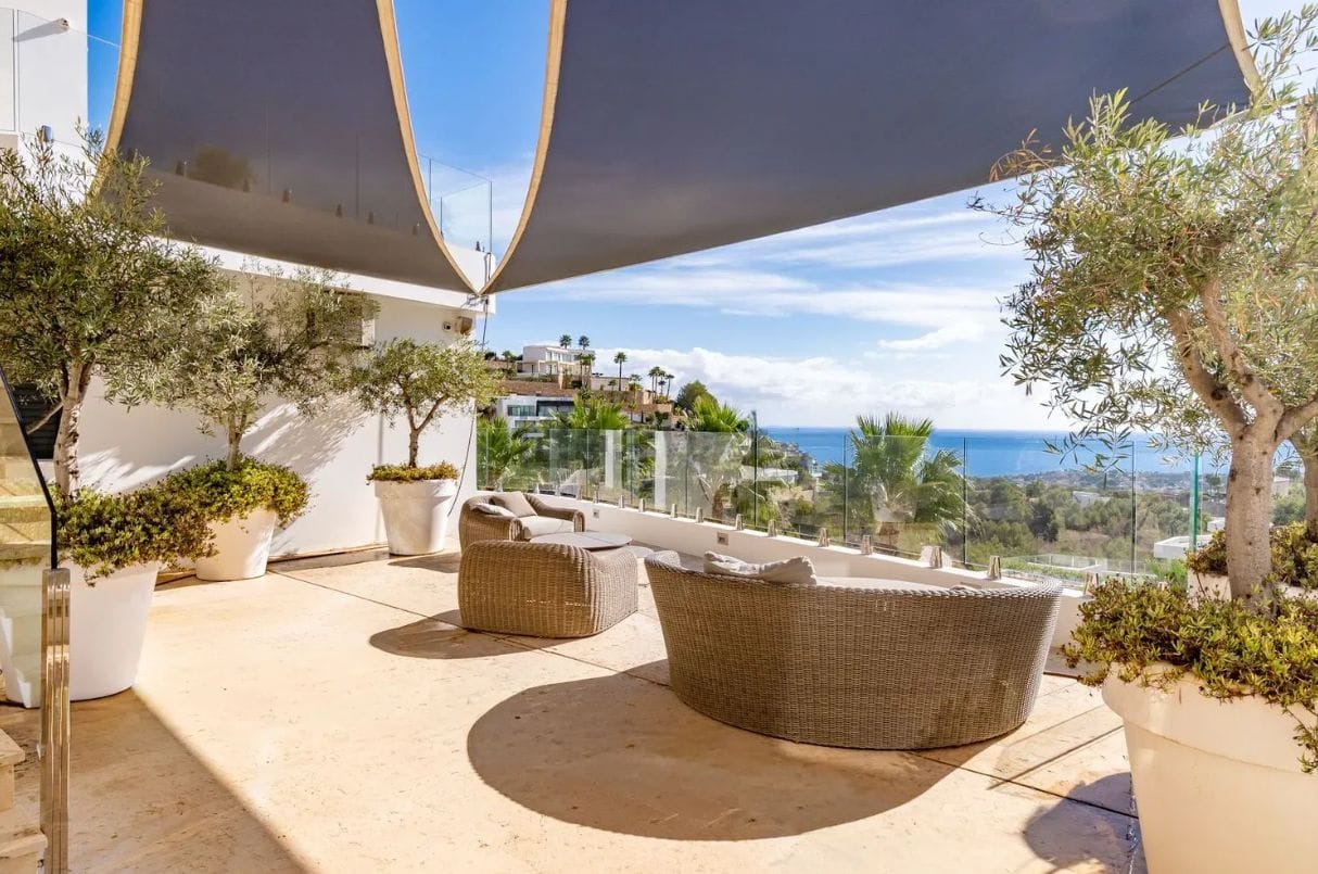 Exclusiva villa de lujo con vistas panorámicas al mar en Rincón de Galeno, Benissa
