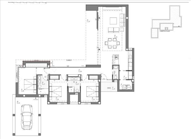 Villa moderne exclusive avec vue sur la mer Moraira.