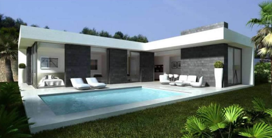 Moderna villa en Pedreguer de 3 dormitorios