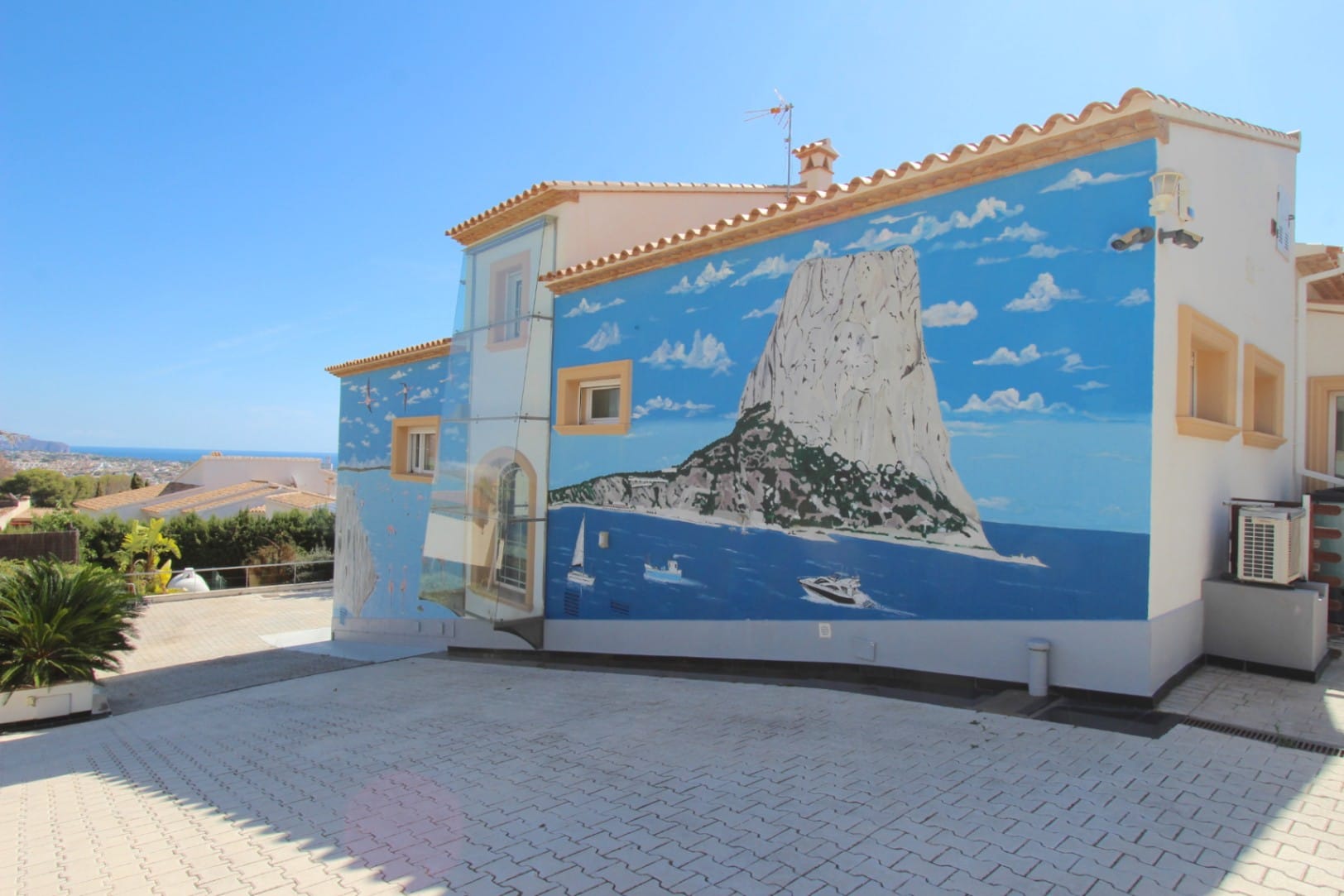 Villa con vistas panorámicas