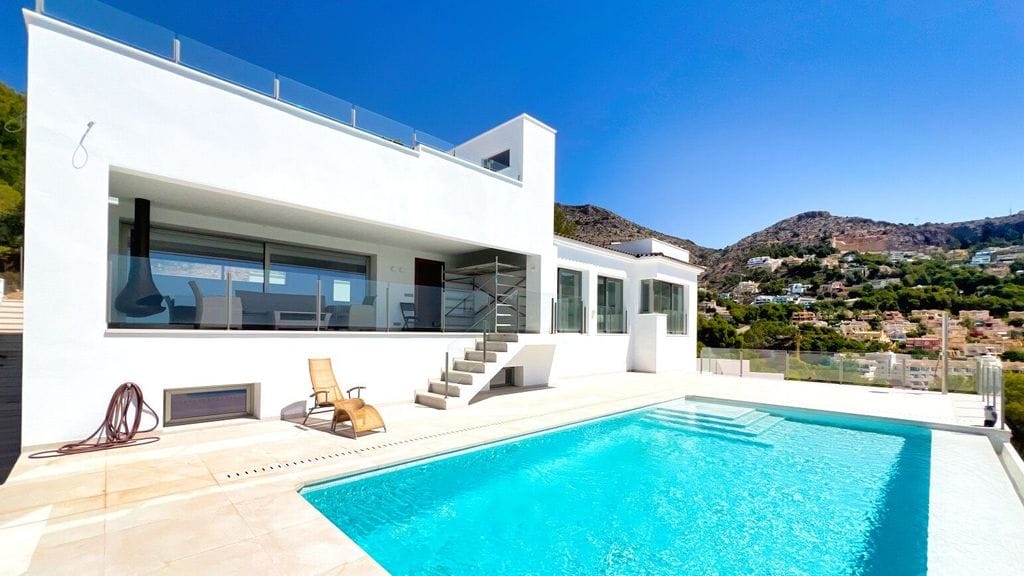 Villa moderna en Altea con vistas al mar