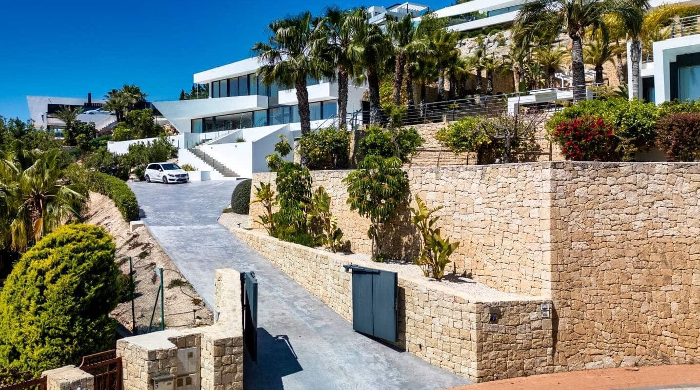 Exclusieve Luxe Villa met Panoramisch Uitzicht op Zee in Benissa
