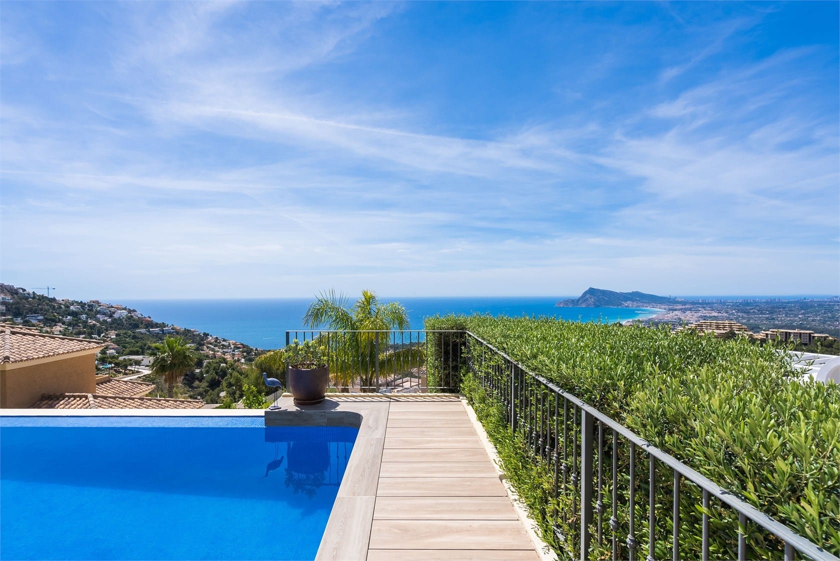 Luksusowa willa z widokiem na morze w Altea Hills