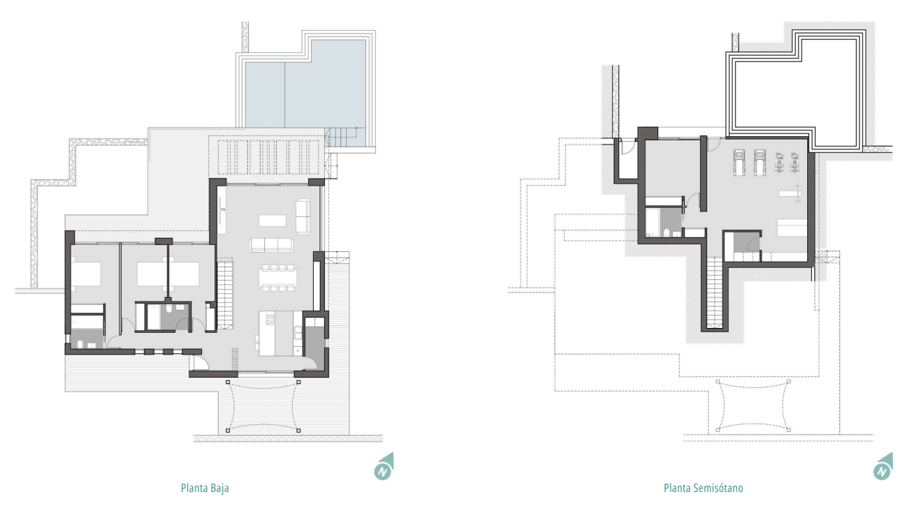 Villa met een eigentijds ontwerp, met een panoramisch uitzicht en infinity zwembad op de Montgó, Dénia.