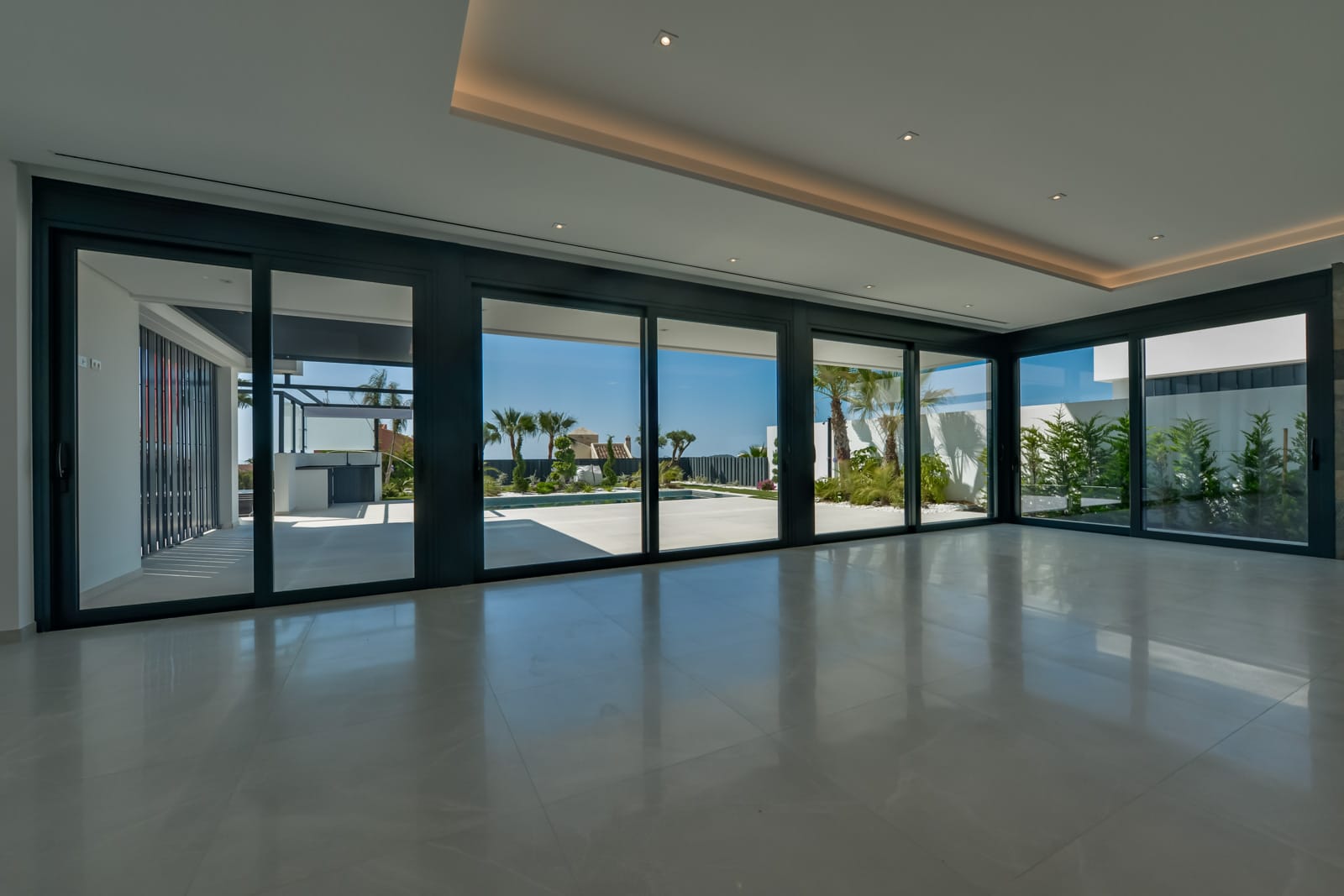 Magnífica villa moderna con vistas al mar en Benidorm