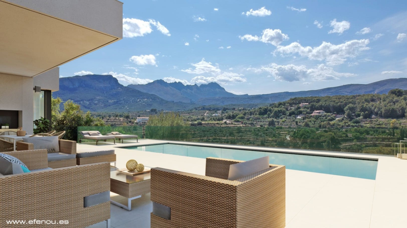 VILLA EN CONSTRUCTION À CALPE
