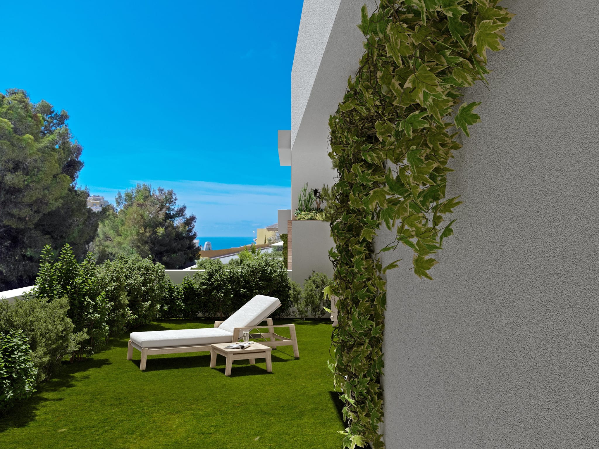 Ático moderno con 3 dormitorios, terraza privada y vistas al mar entre Jávea y Moraira