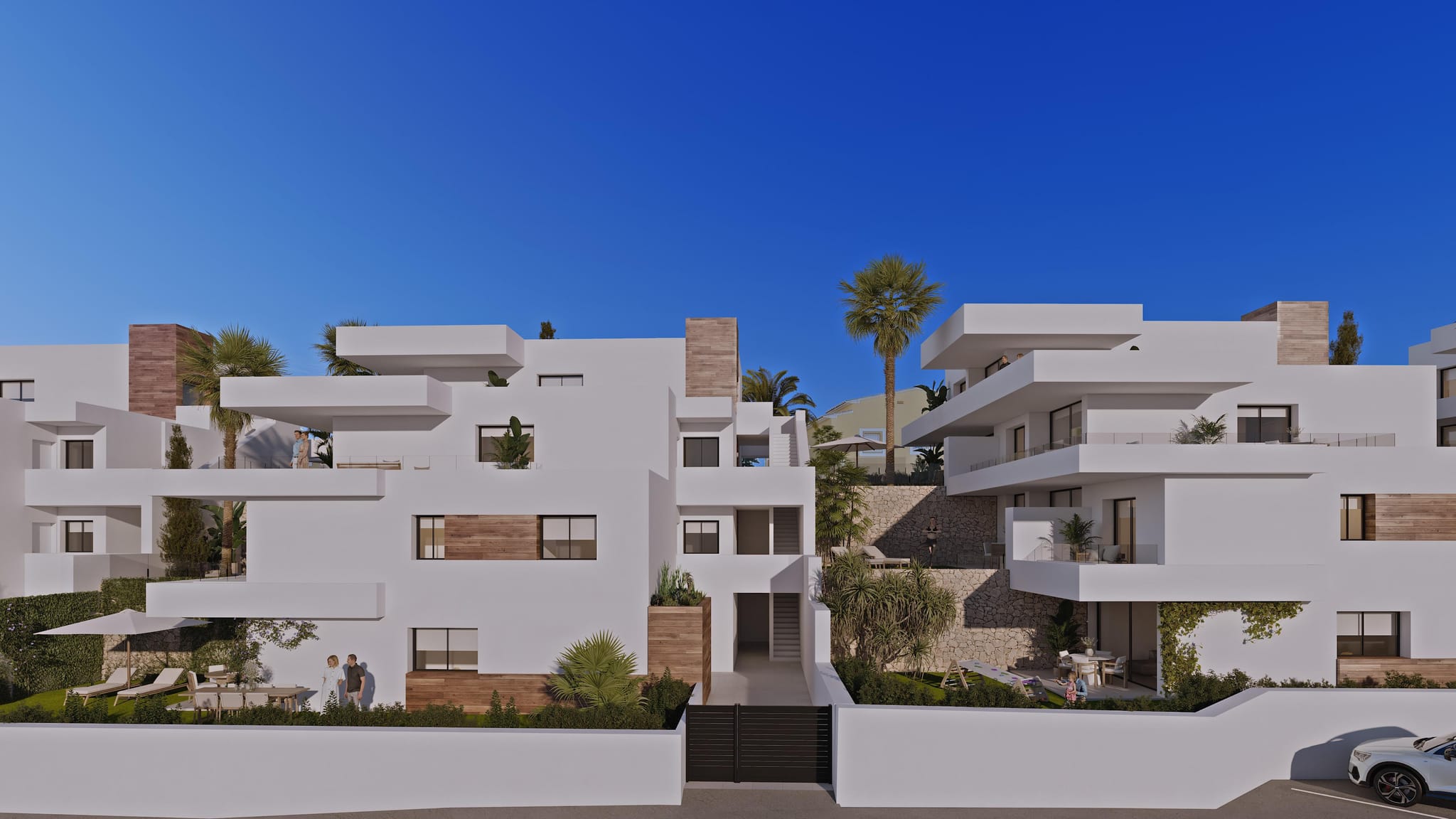 Ático moderno con 3 dormitorios, terraza privada y vistas al mar entre Jávea y Moraira