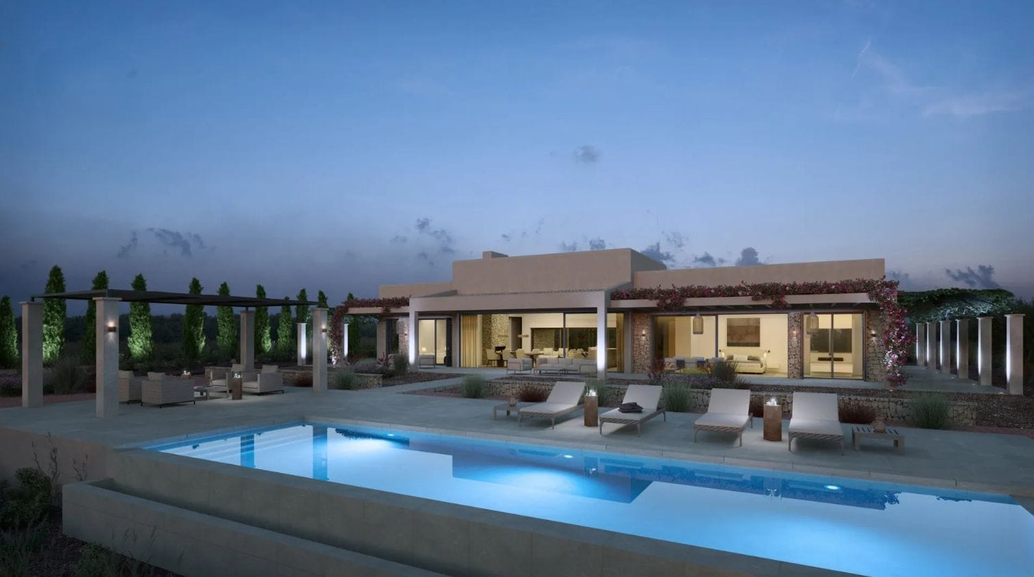 Finca de luxe contemporaine à Santanyí – Majorque