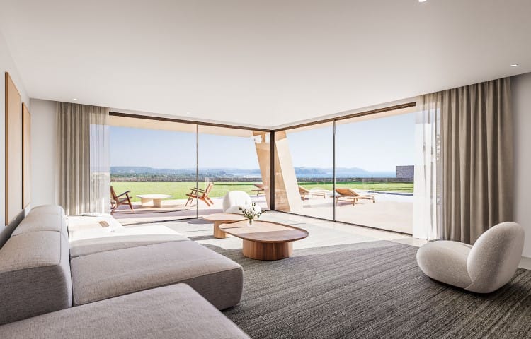 Villa de Estilo Orgánico con Vistas Abiertas al Mar en Jávea