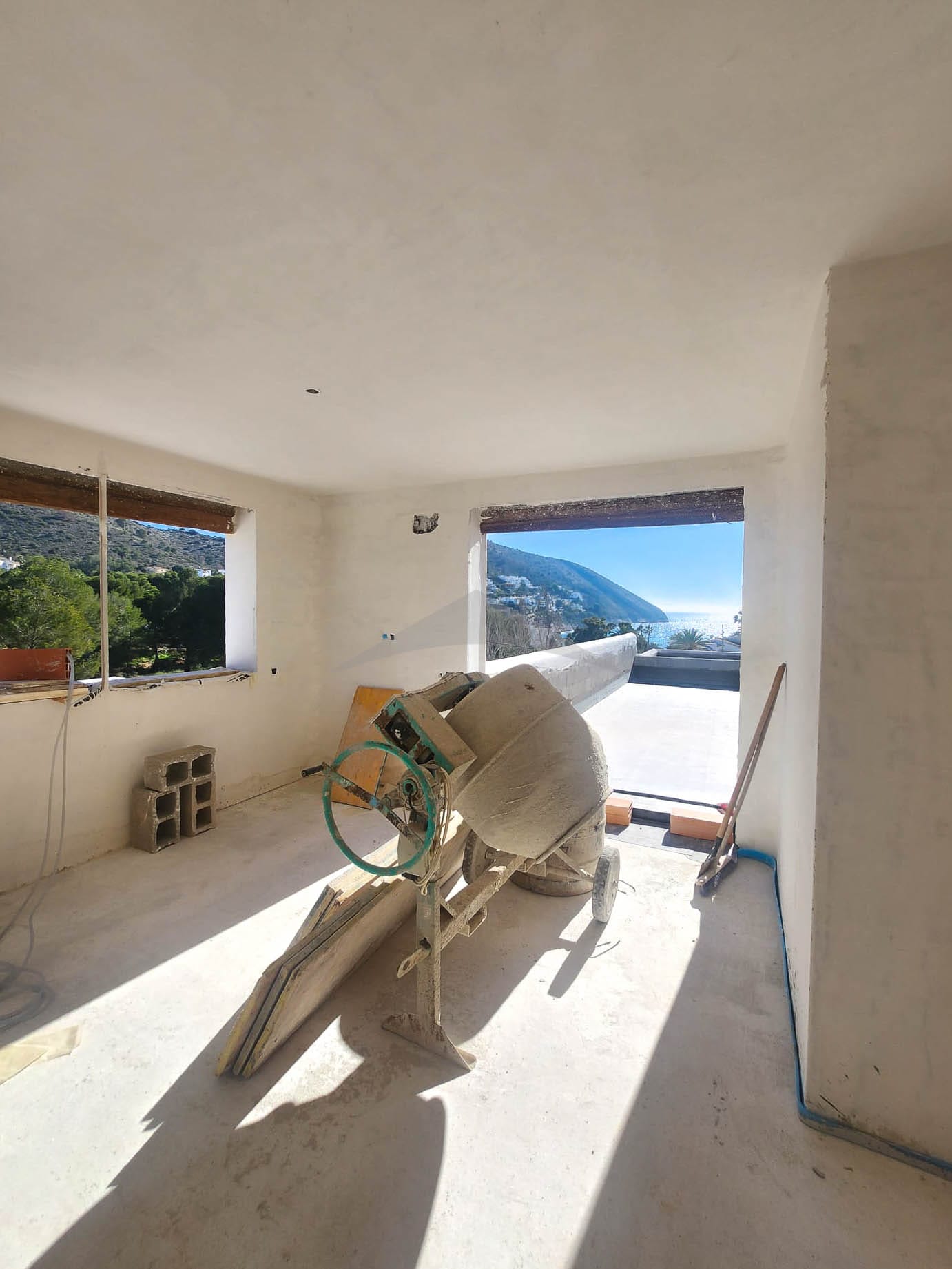 Chalet de obra nueva en El Portet, Moraira.