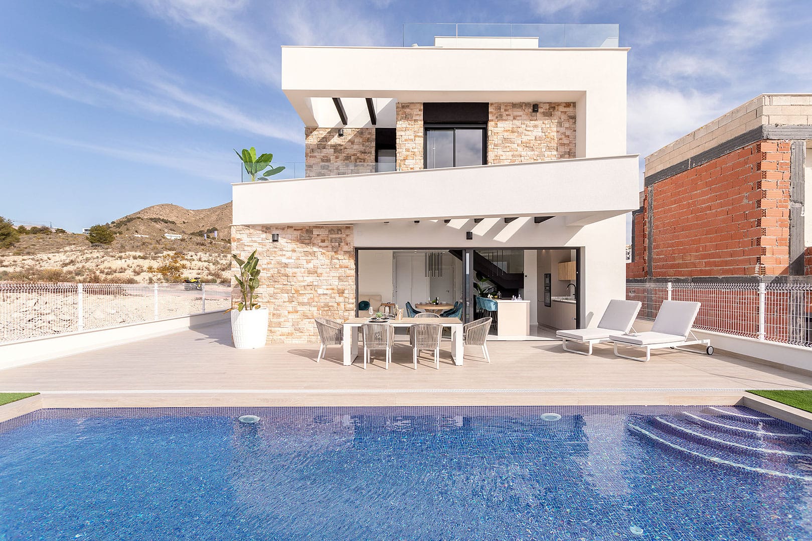 CBHN0569 - Villa moderna de obra nueva con vistas al mar cerca de Benidorm