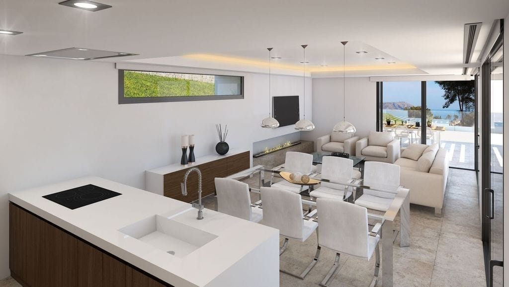 Villa inteligente de alta eficiencia energética en Jávea.
