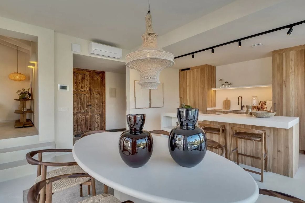 Villa de estilo Ibiza en una sola planta en Jávea – Balcón al Mar