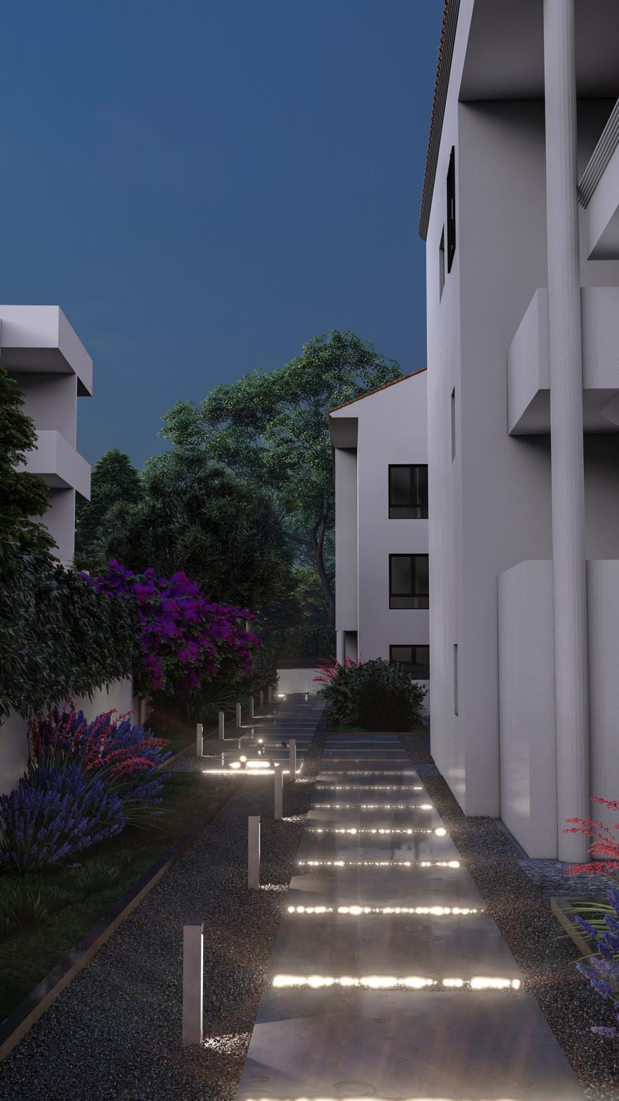 Apartamento de 2 dormiorios en la planta baja en Javea