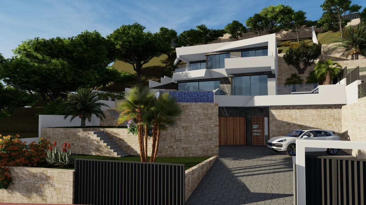 NOUVEAU PROJET DE VILLA MODERNE À CALPE