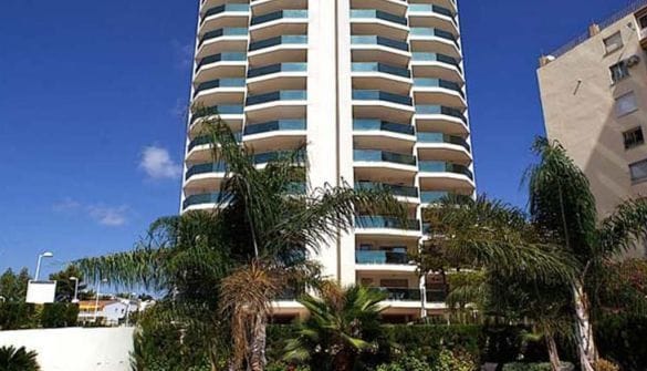 Apartamento en Calpe con vista al mar en venta