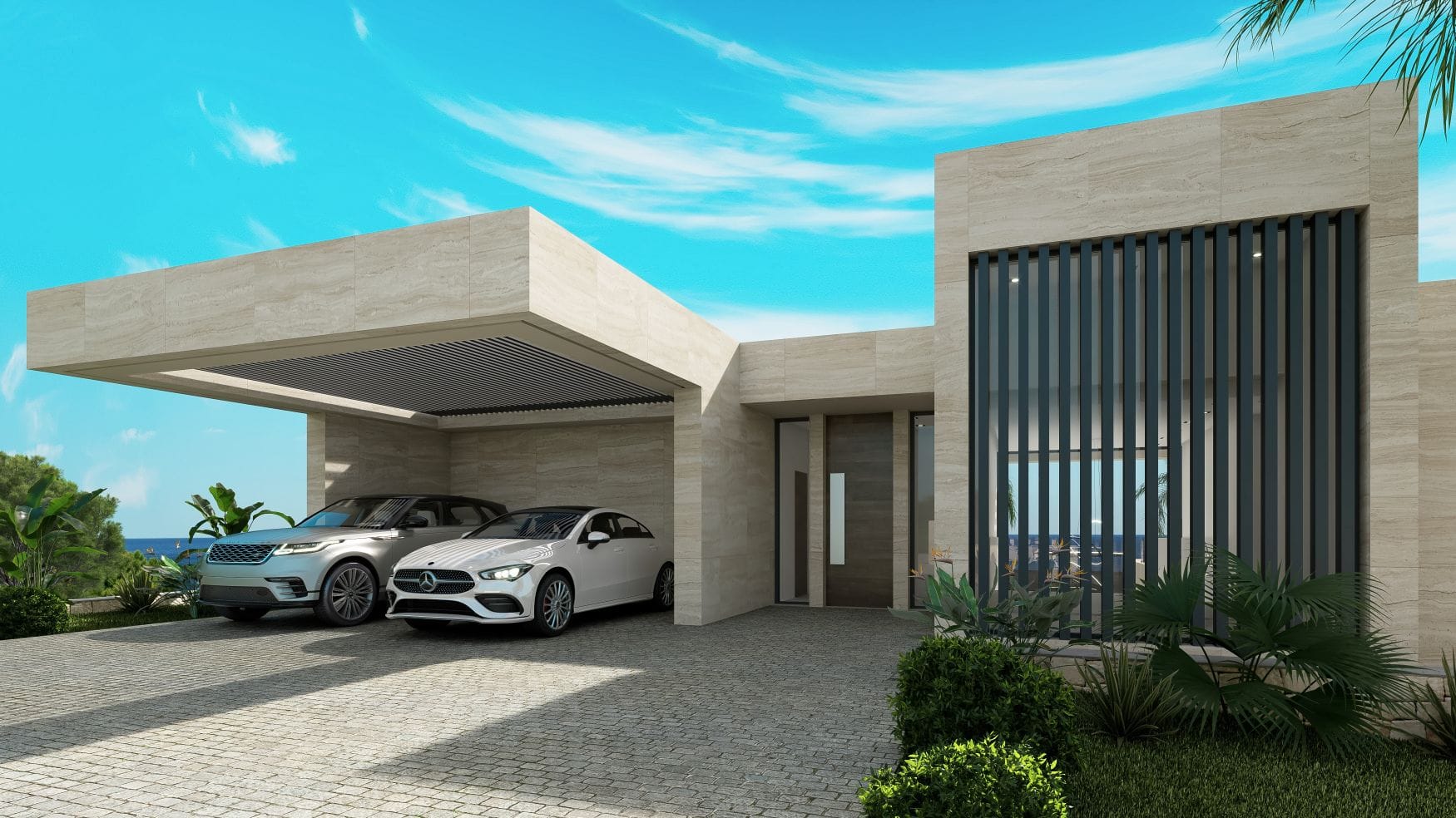 Exclusieve Luxe Villa aan de Eerste Lijn met Panoramisch Uitzicht op de Middellandse Zee
