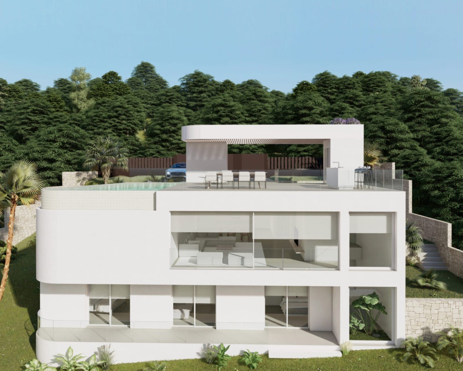 Exclusiva villa de lujo en San Nicolás, Dénia con piscina infinita