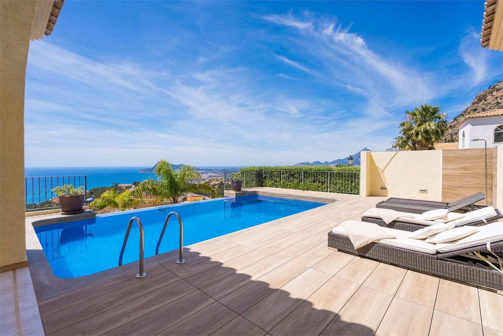 Luksusowa willa z widokiem na morze w Altea Hills