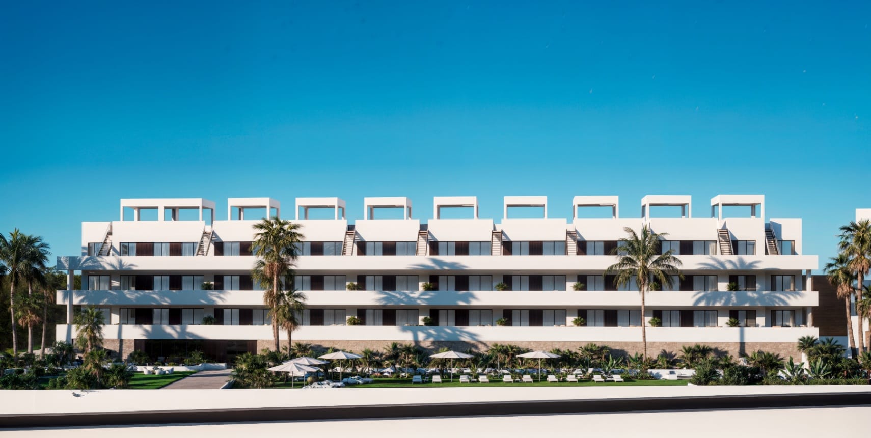 Appartement moderne spectaculaire de 2 chambres à Finestrat