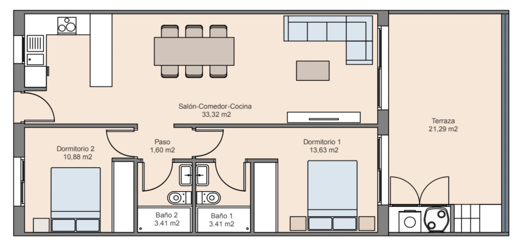 Espectacular apartamento moderno en Finestrat con piscina