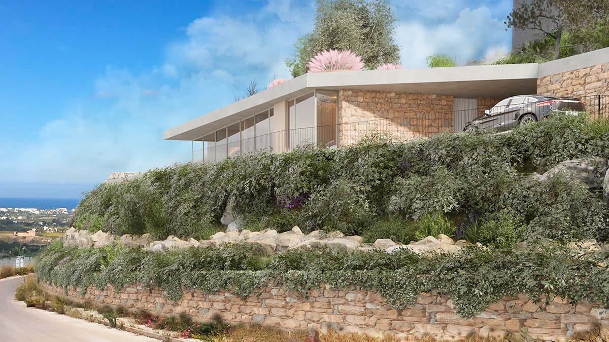 Exclusiva villa de diseño en Dénia con vistas al mar y al Montgó