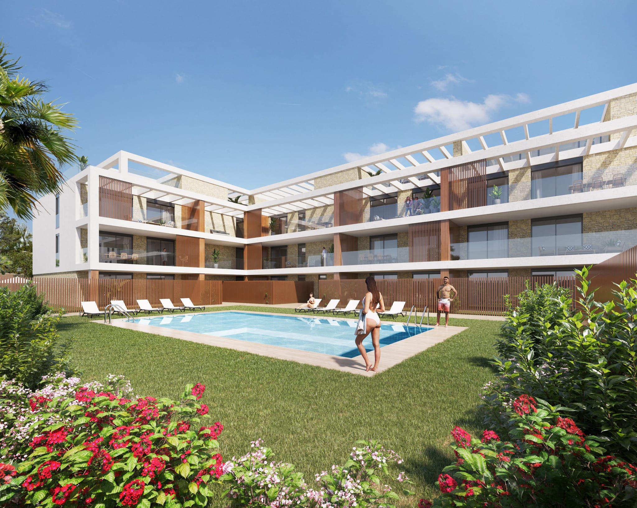 Penthouse de luxe à Jávea avec terrasse et piscine privée