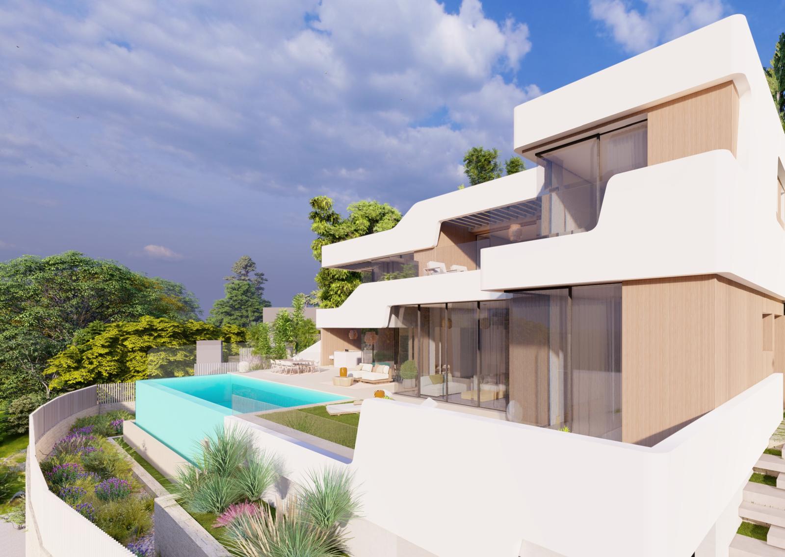 Villa Canopus con Vistas al Mar en Las Rotas Dénia