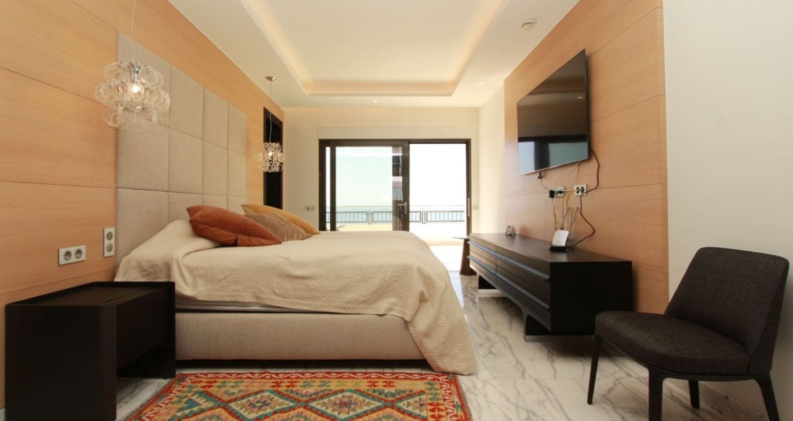 Villa met 4 slaapkamers en uitzicht op zee in Moraira