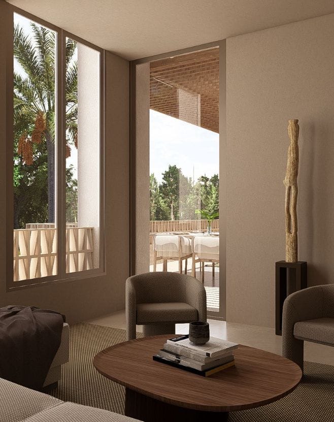 Apartamento en la planta baja de 2 habitaciones y piscina  en Jávea
