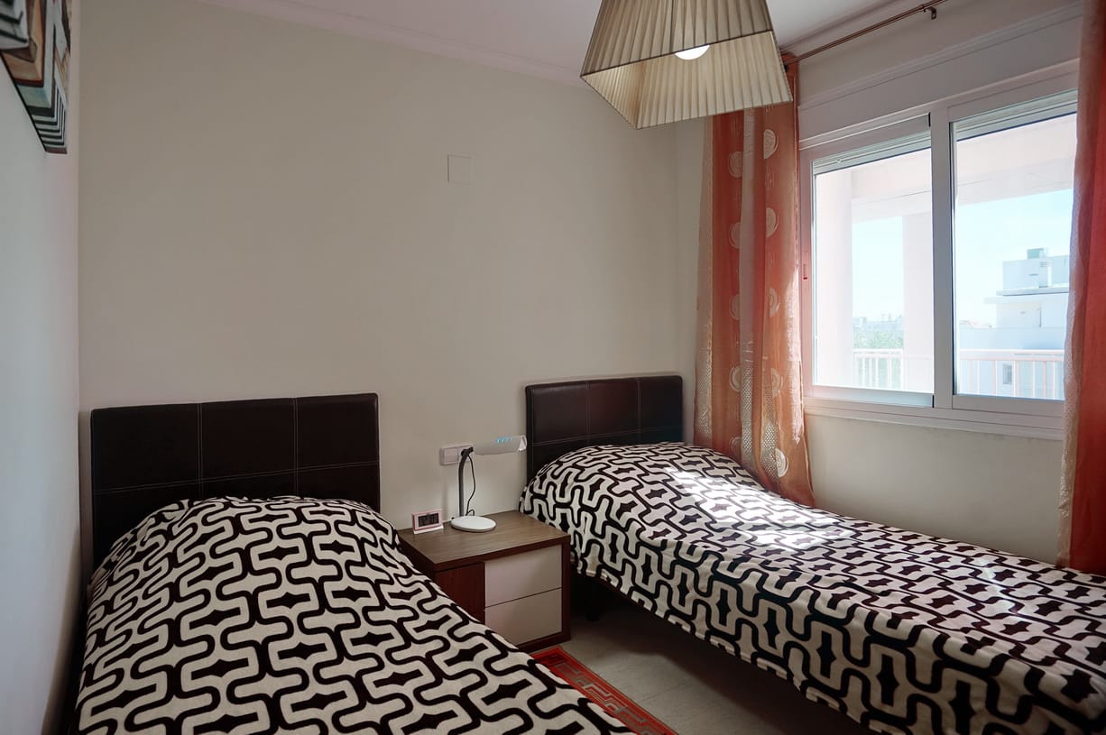 Penthouse appartement met uitzicht op de bergen