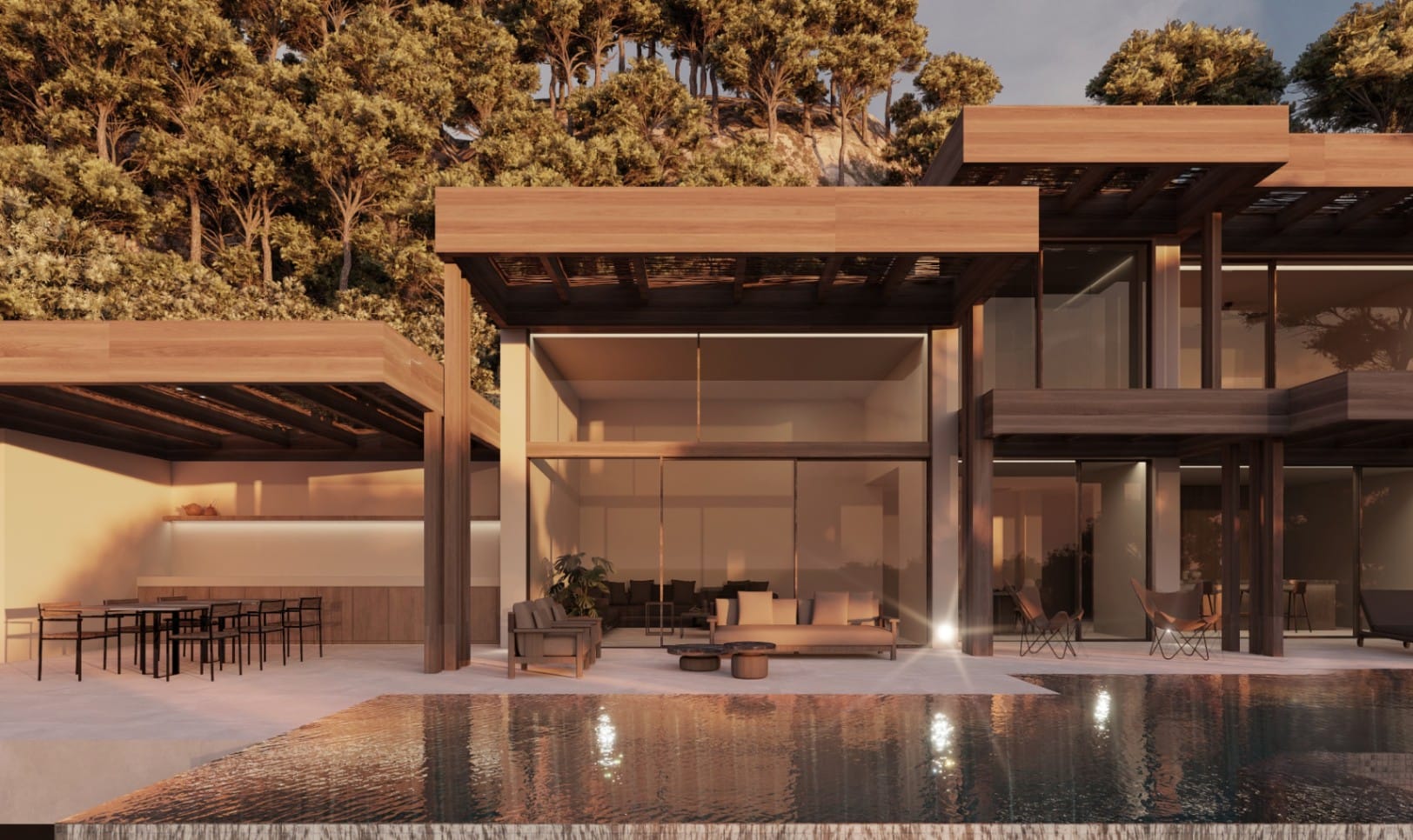 Luxe villa met uitzicht op zee te koop in Benissa