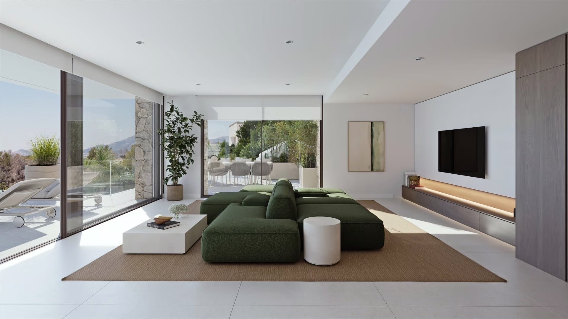 Villa de lujo contemporánea con vistas al mar en Altea