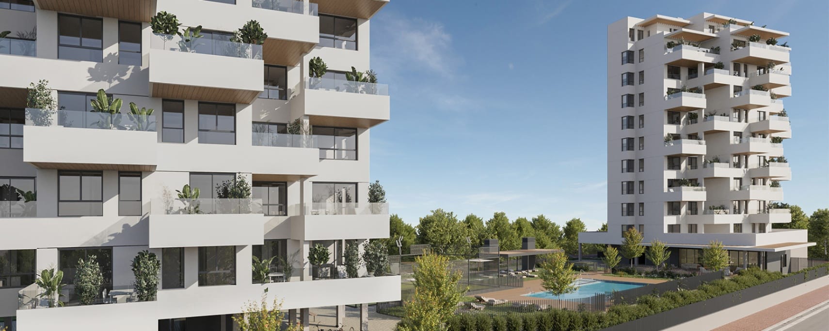 Apartamentos de 3 habitaciones en Calpe