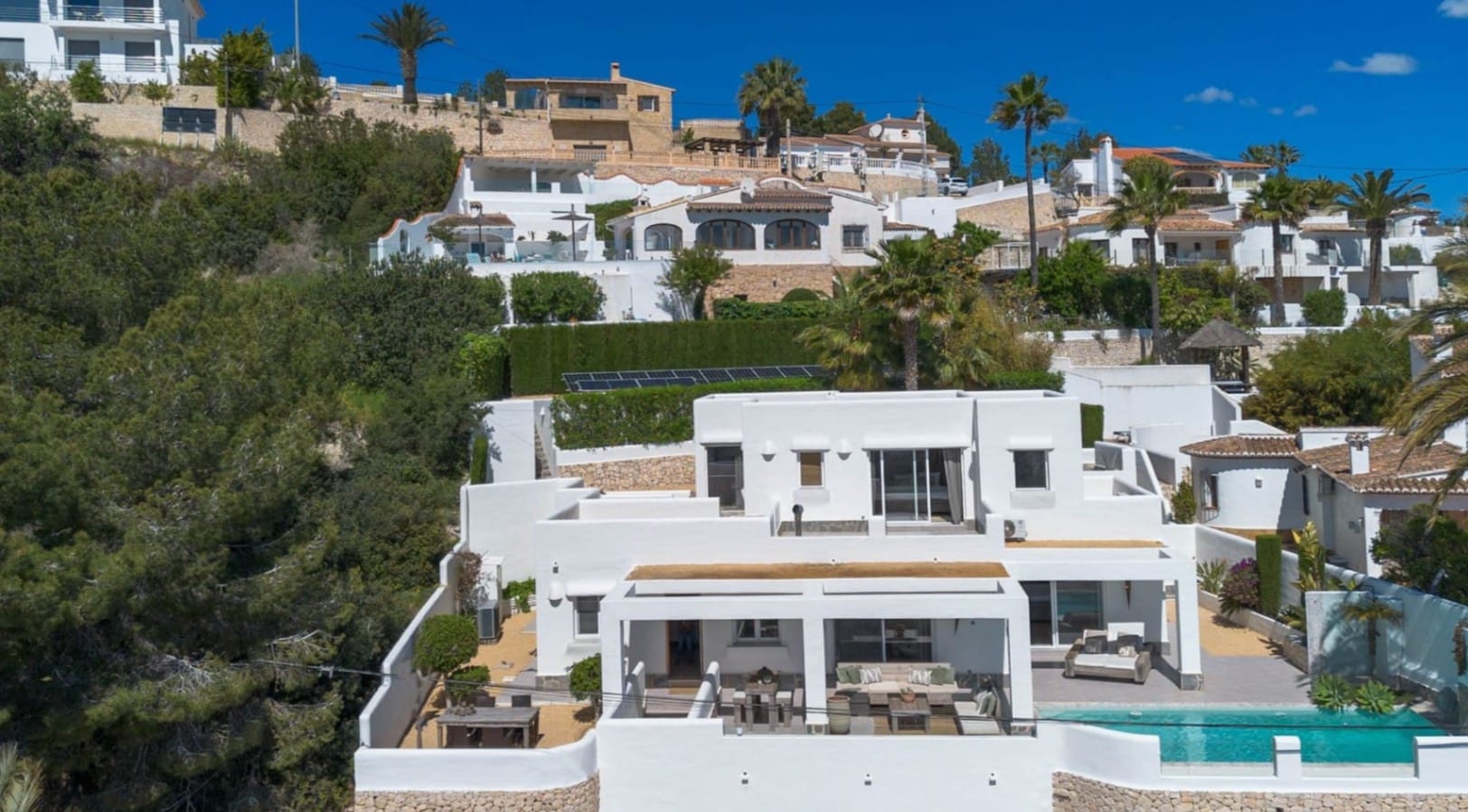 Villa de lujo con vistas panorámicas al mar en una de las zonas más exclusivas de Moraira