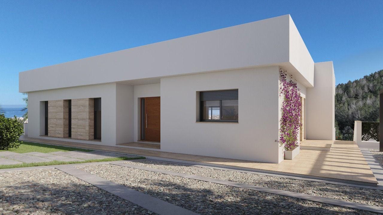 Moderne villa te koop met een oneindige zwembad in Dénia