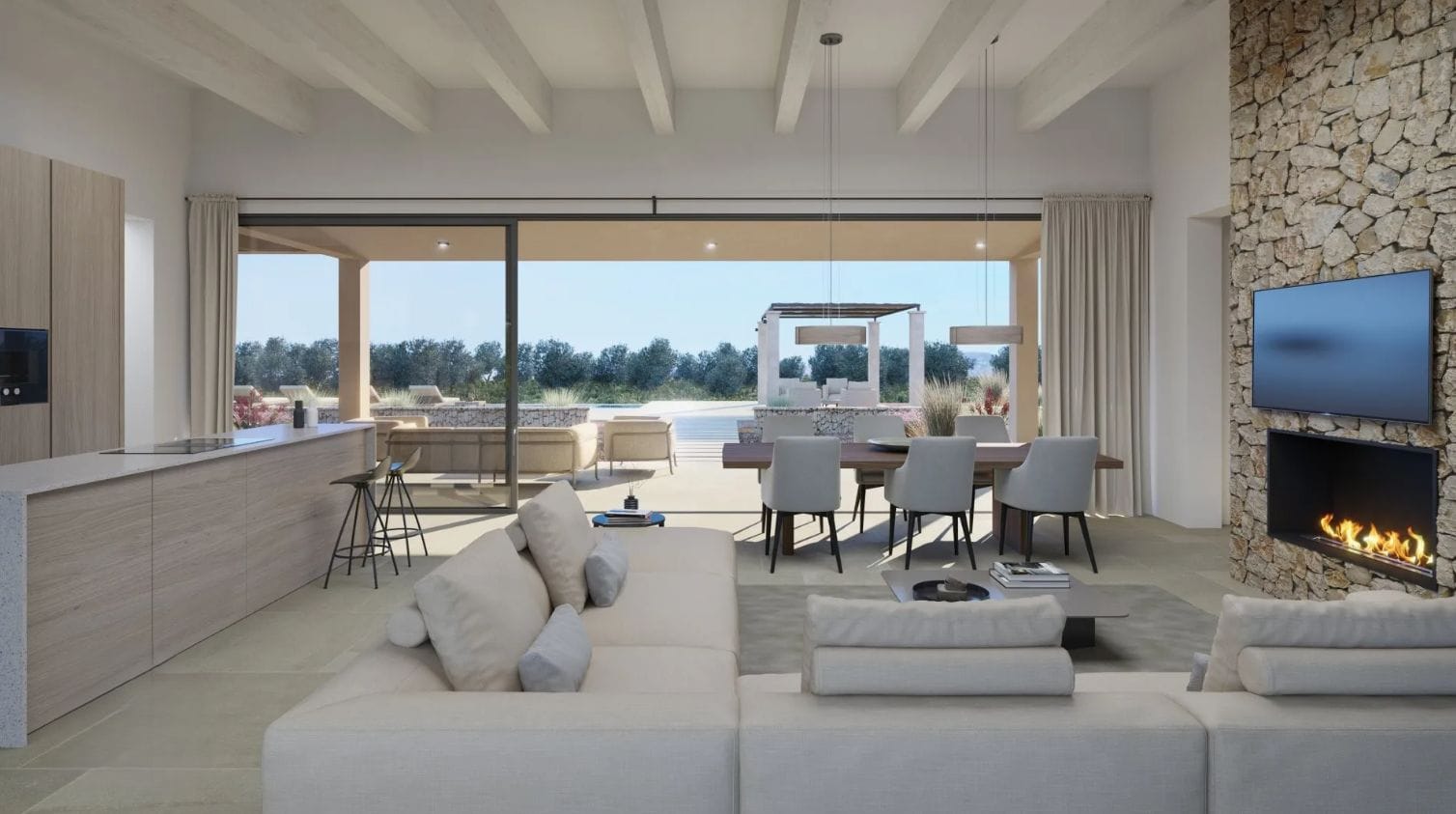 Finca de luxe contemporaine à Santanyí – Majorque