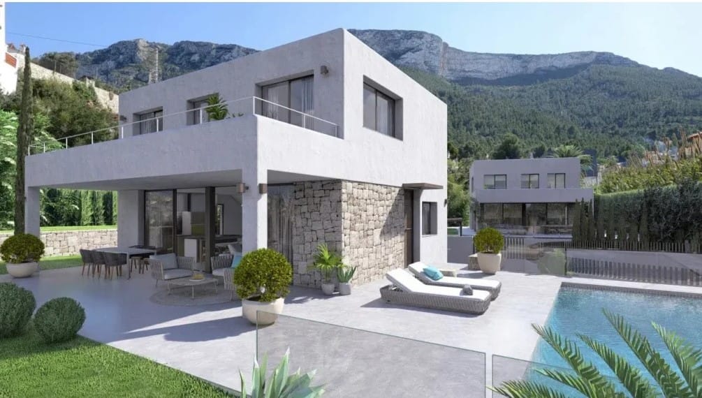 Villa moderne à Denia avec vue spectaculaire sur la mer