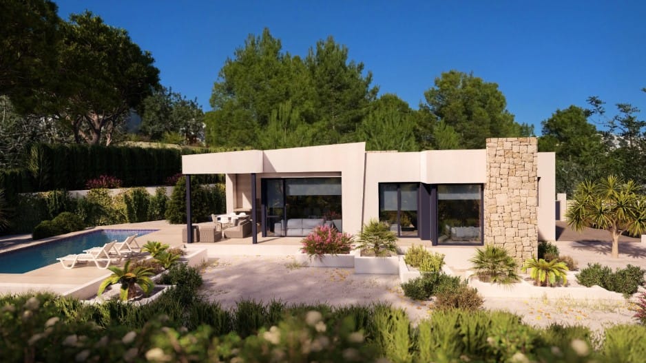 Villa de lujo en Benissa de 3 dormitorios
