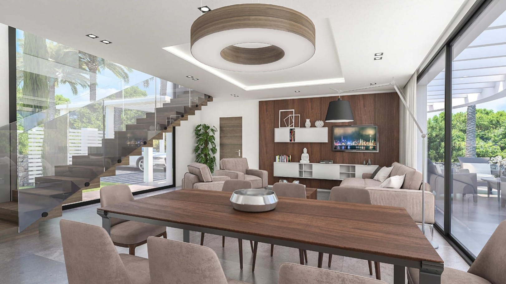 Neubauvilla mit 3 Schlafzimmern in Moraira/Teulada