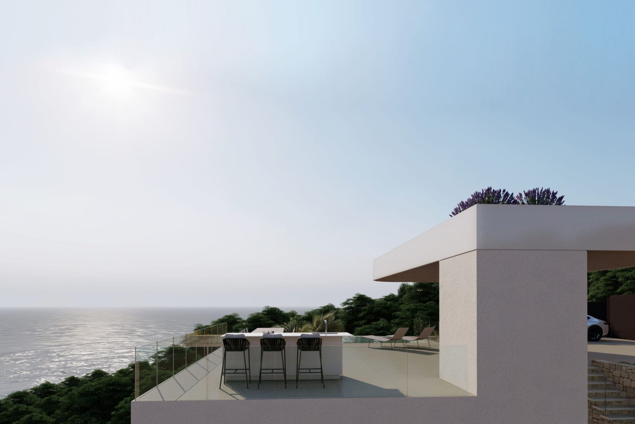 Exclusiva villa de lujo en San Nicolás, Dénia con piscina infinita