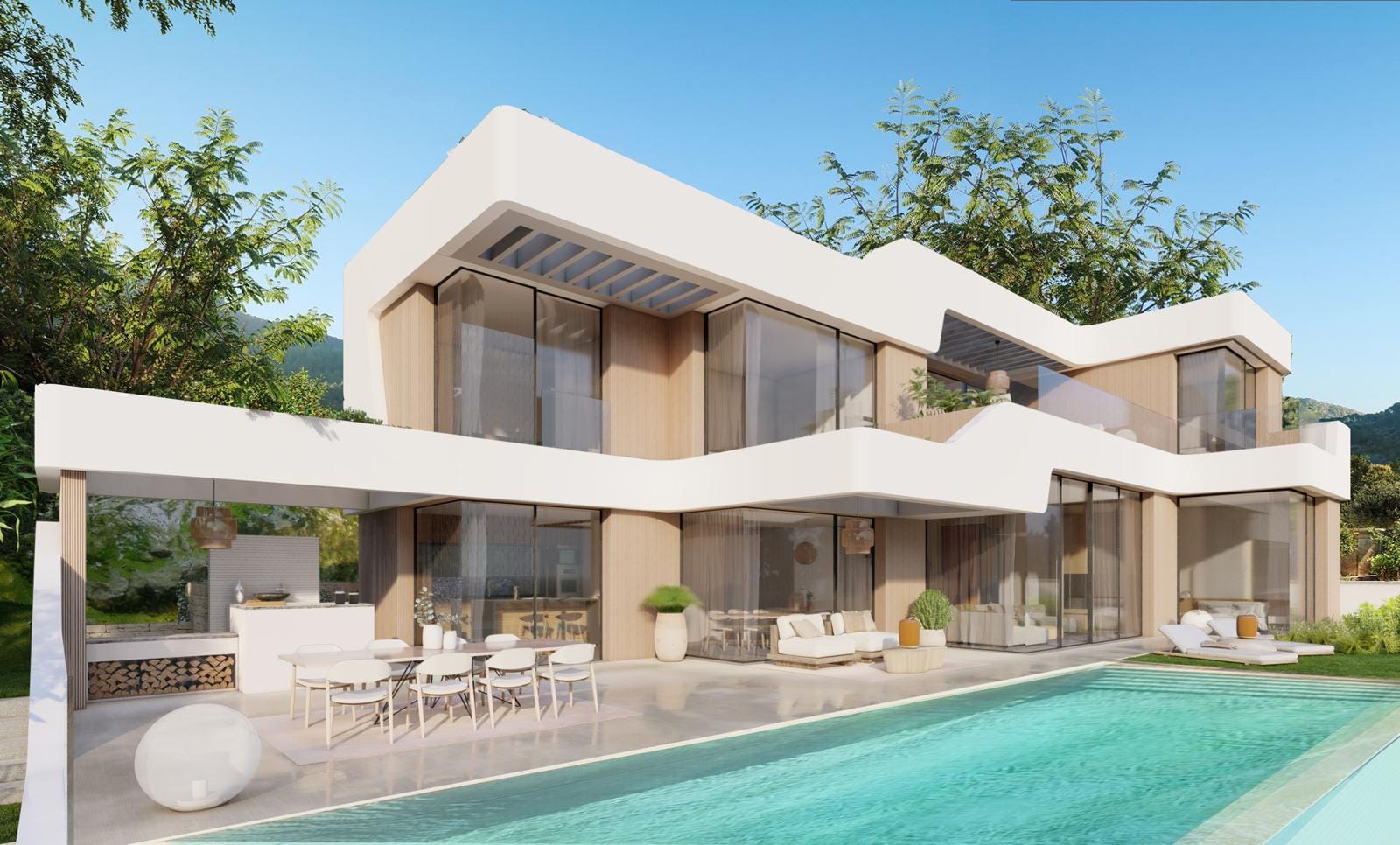 Villa Canopus con Vistas al Mar en Las Rotas Dénia