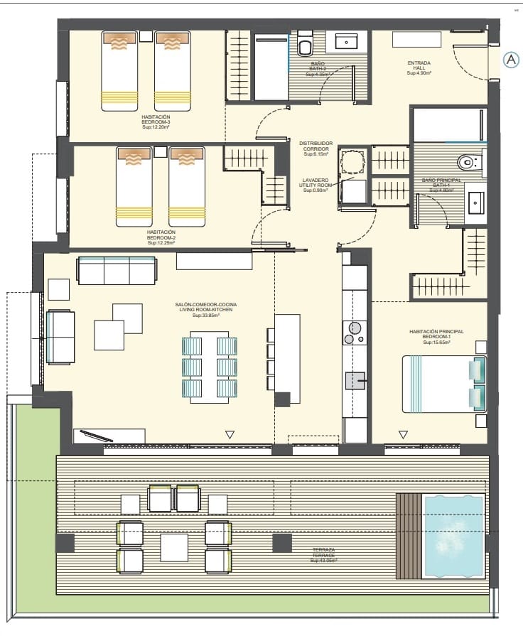 Apartamento en venta en Finestrat al lado de Benidorm
