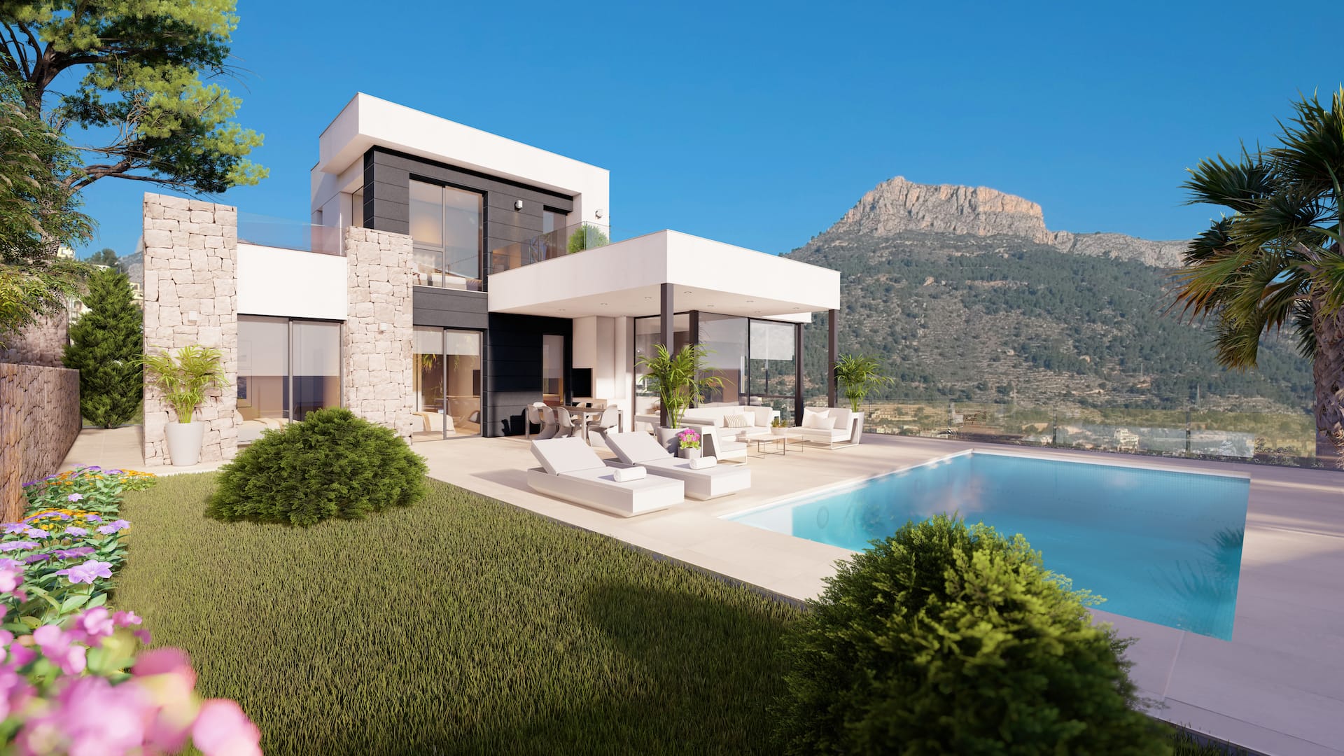 Nueva villa con vistas al Peñón de Ifach Calpe