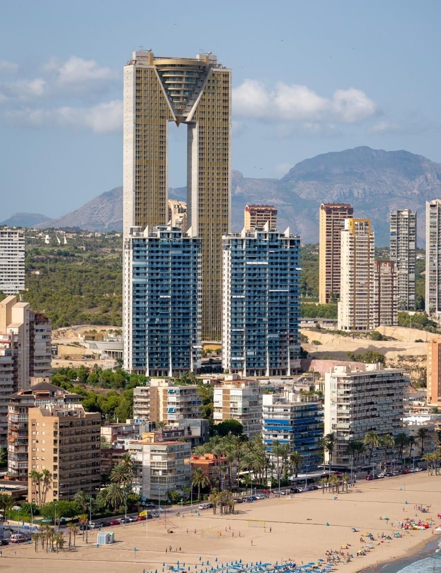 Apartment on the beach of Poniente Benidorm, Floor 25