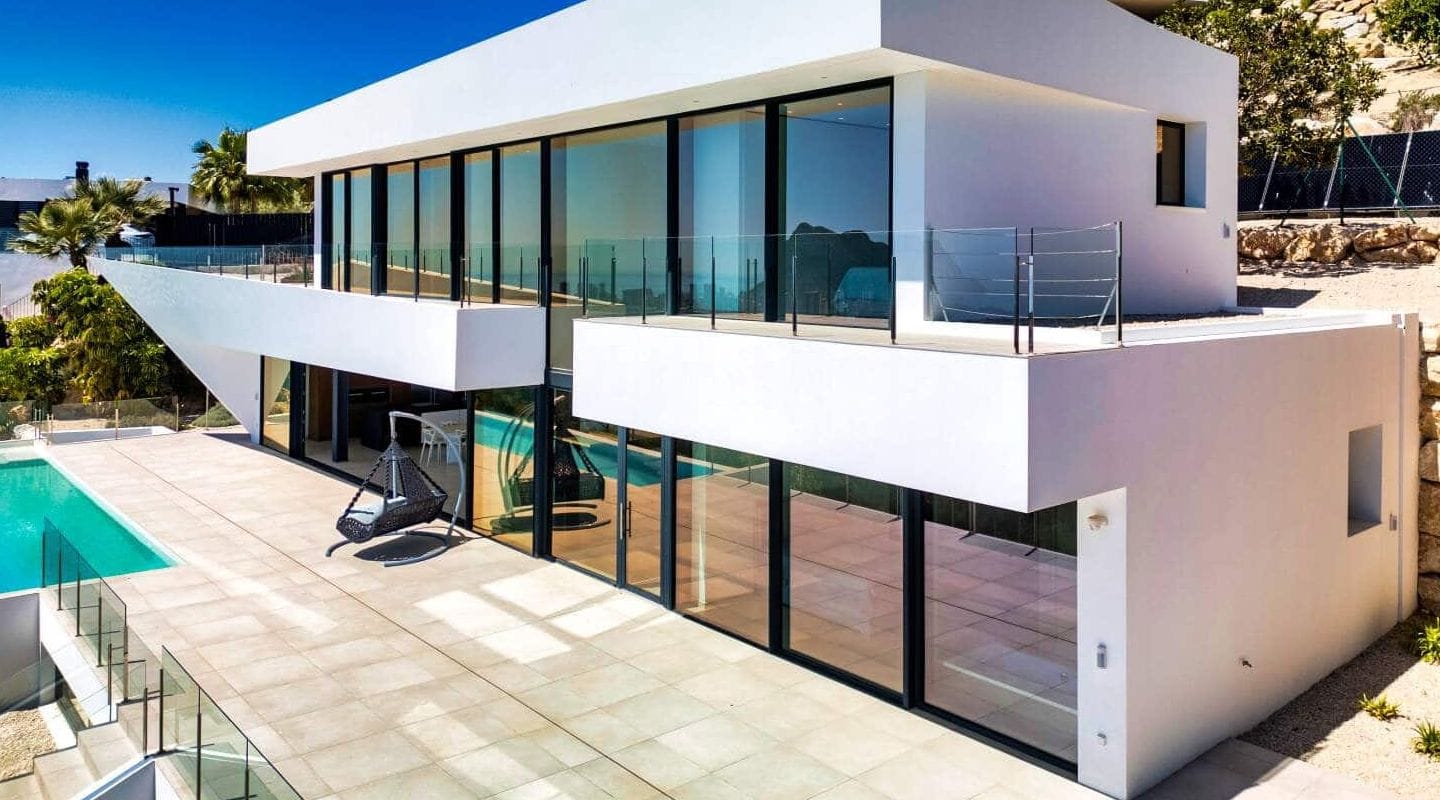 Exclusieve Luxe Villa met Panoramisch Uitzicht op Zee in Benissa