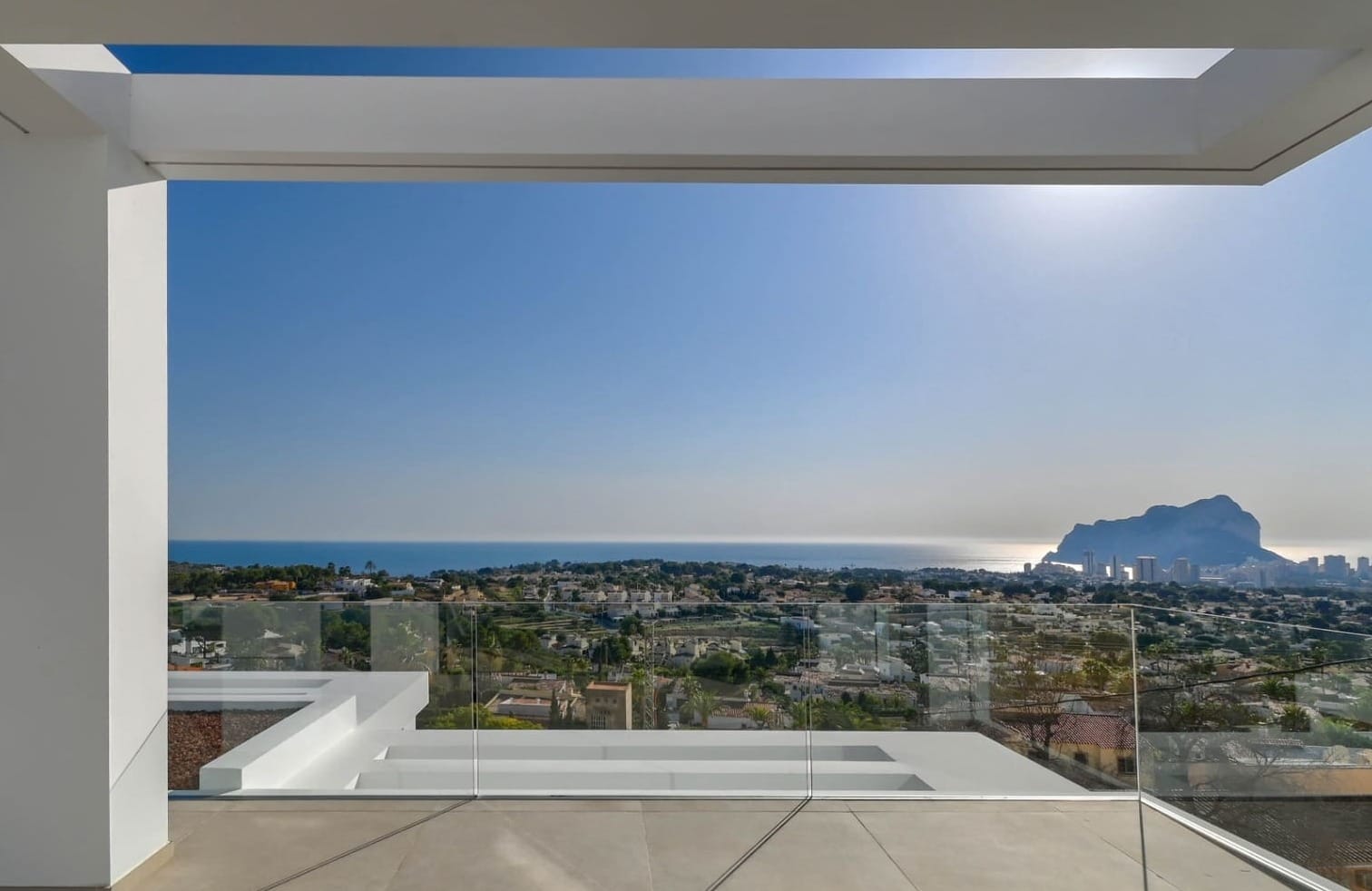 Chalet Nueva construcción vistas al mar en Calpe